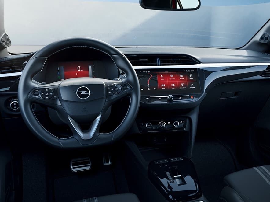 Interior ergonómico